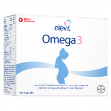 Elevit爱乐维Omega-3孕妇鱼油DHA胶囊