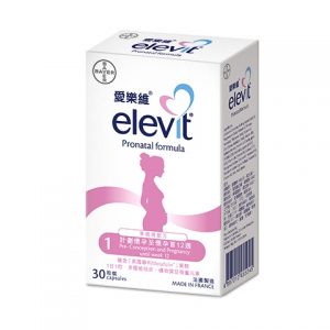 Elevit爱乐维女士维生素叶酸片1段港版