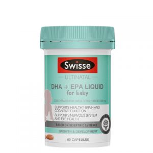 斯维诗Swisse婴幼儿DHA+EPA鱼油软胶囊