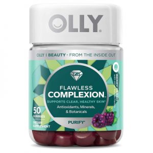 OLLY清澈美肌软糖Complexion拯救熬夜肌罐